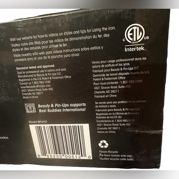 NEW | Professional/Salon | Pin-Up Iron | Beauty & Pin-Ups | Straighten & Style - Picture 4 of 4